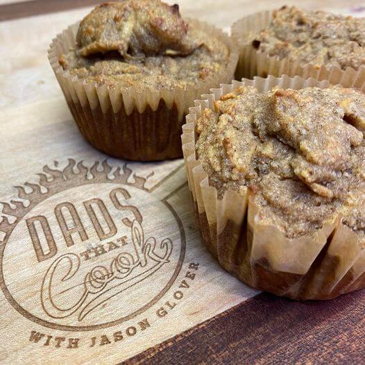 APPLE BANANA MUFFINS – Dads That Cook