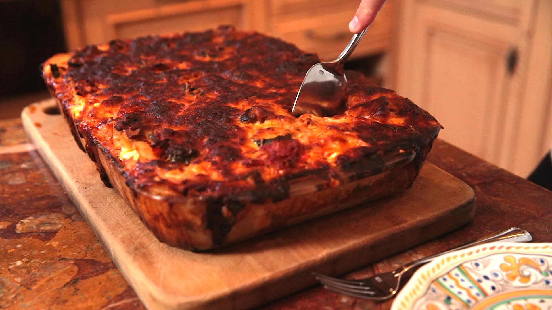 VEGGIE-PACKED LASAGNA (AKA BEST F'ING LASAGNA) – Dads That Cook