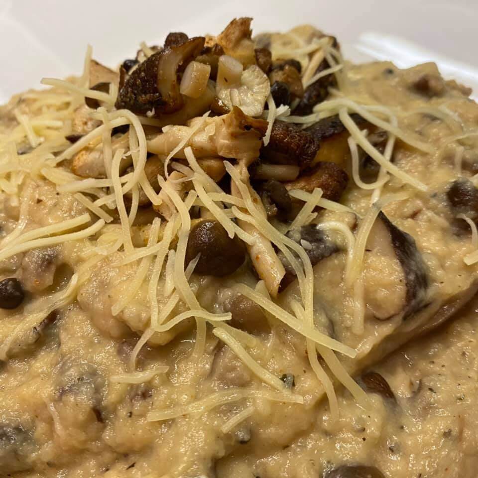 CAULIFLOWER-WILD MUSHROOM RISOTTO – Dads That Cook