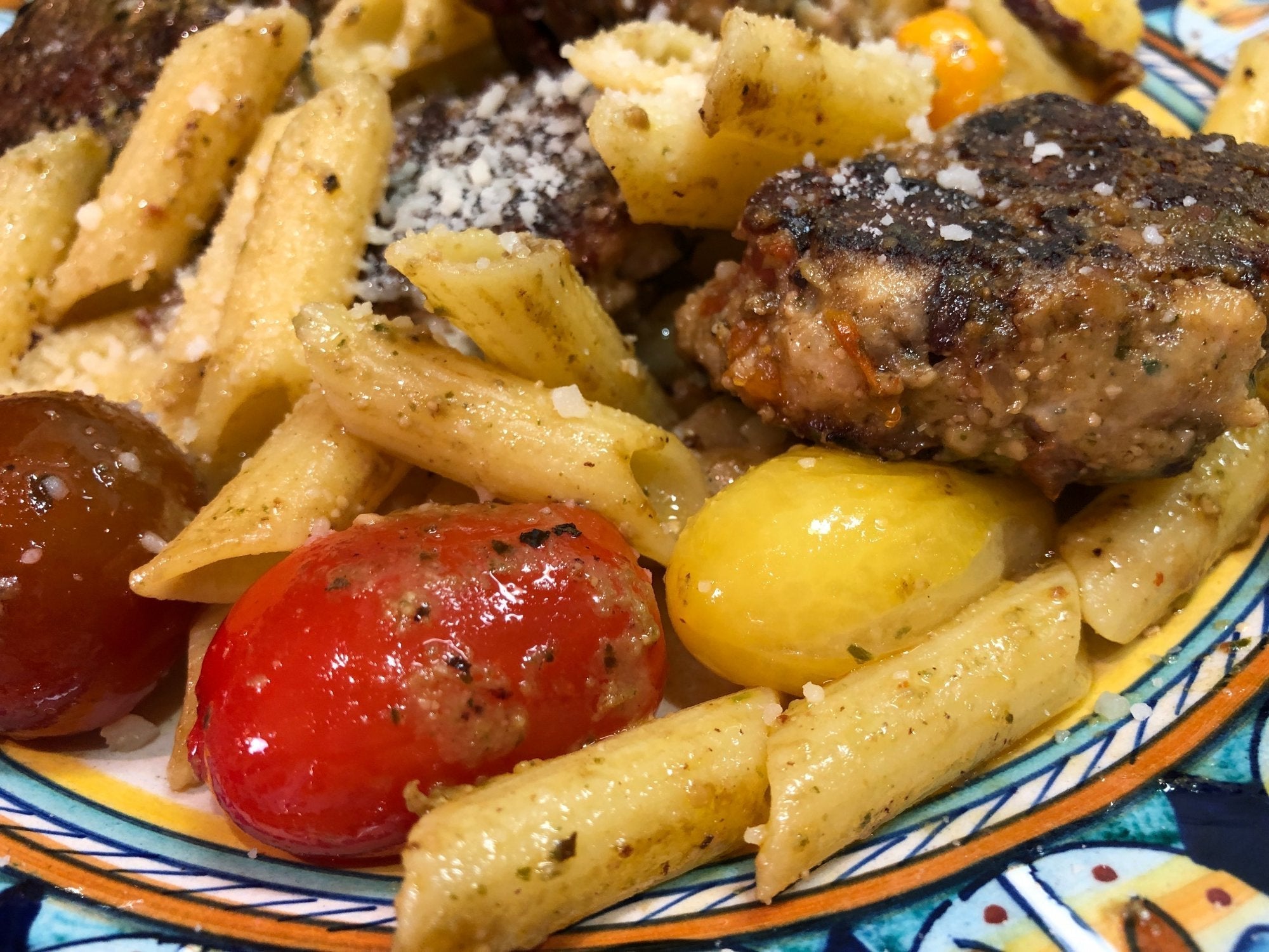 CHICKEN MEATBALL PASTA – Dads That Cook