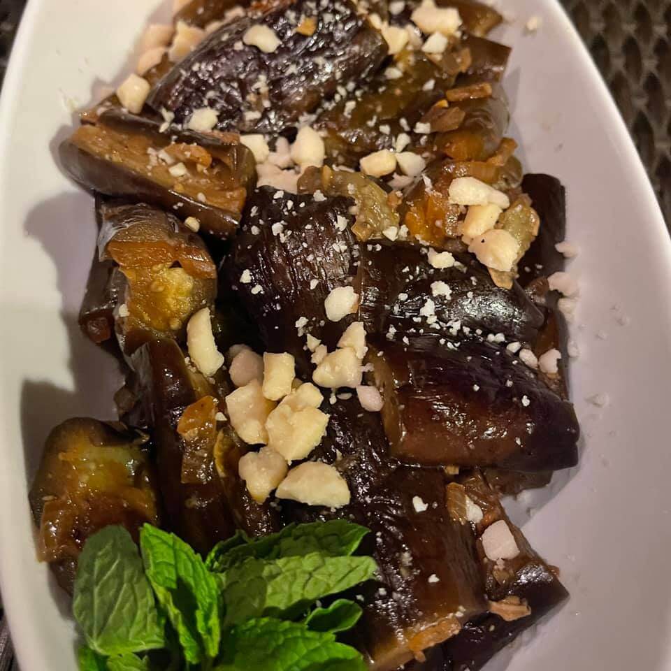 TERIYAKI EGGPLANT WITH MACADAMIA NUTS – Dads That Cook