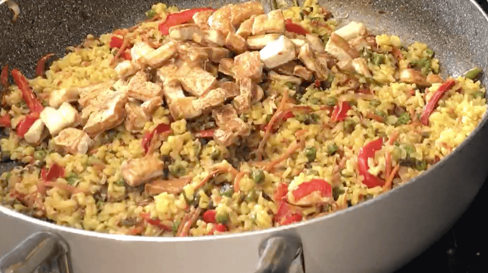 VEGGIE AND TOFU FRIED RICE – Dads That Cook