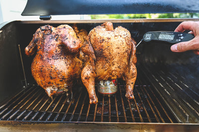 SMOKED BEER CAN CHICKEN