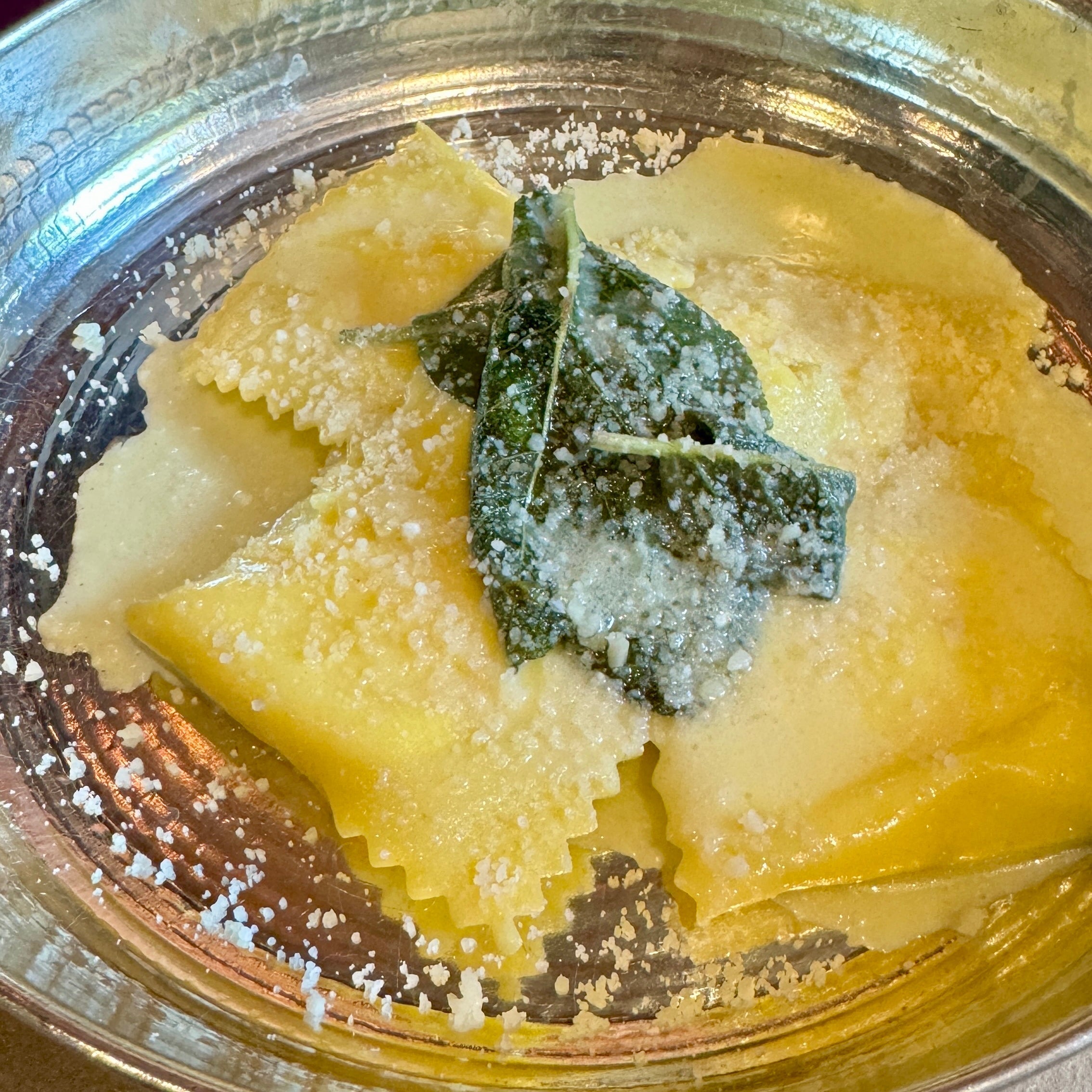 RAVIOLI WITH LEMON RICOTTA AND SAGE BUTTER – Dads That Cook