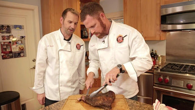 SMOKED BEER BRAISED BRISKET WITH CHEF MARC
