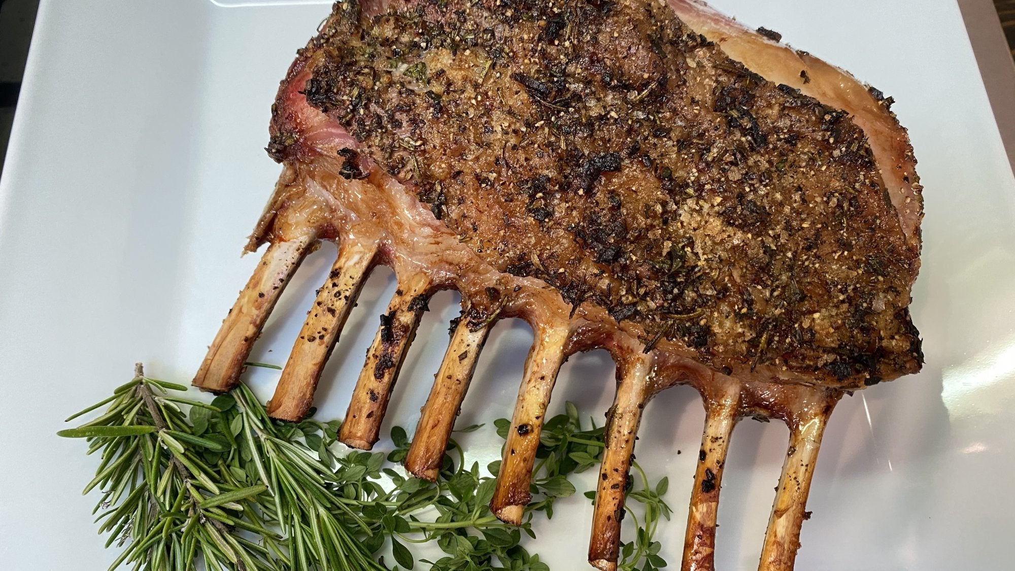 OVEN ROASTED RACK OF LAMB – Dads That Cook