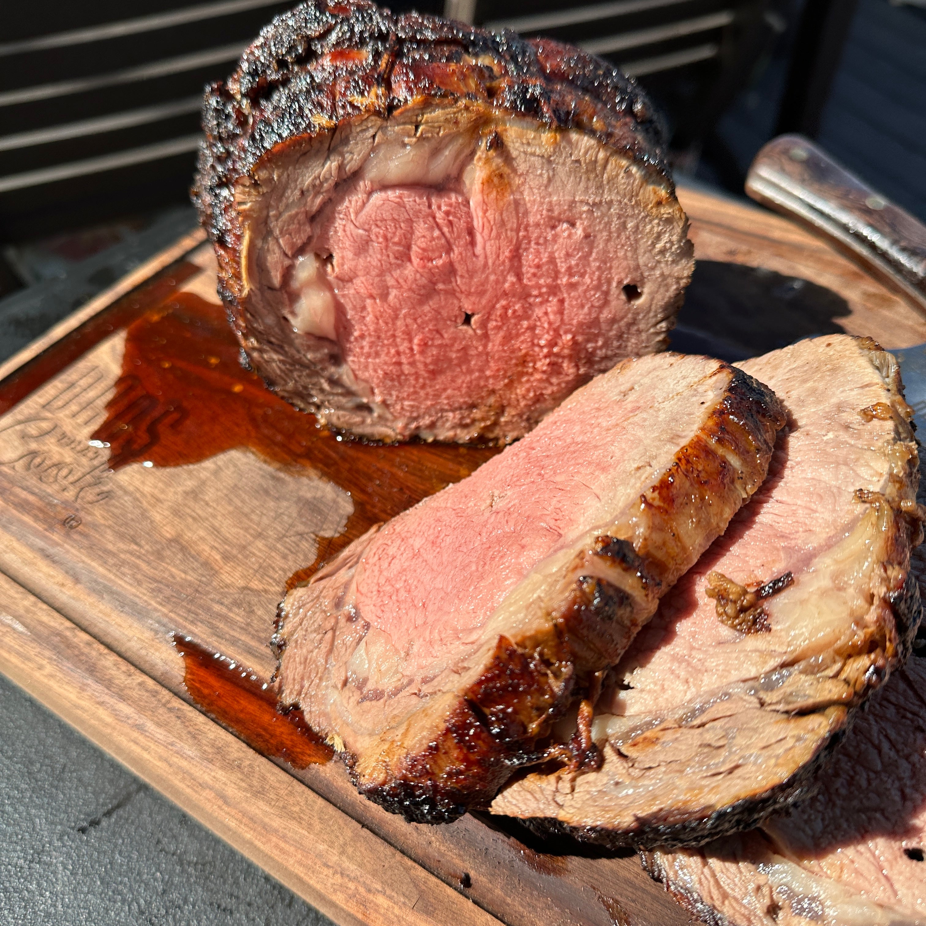 ROTISSERIE PRIME RIB with COFFEE CHILI RUB Dads That Cook