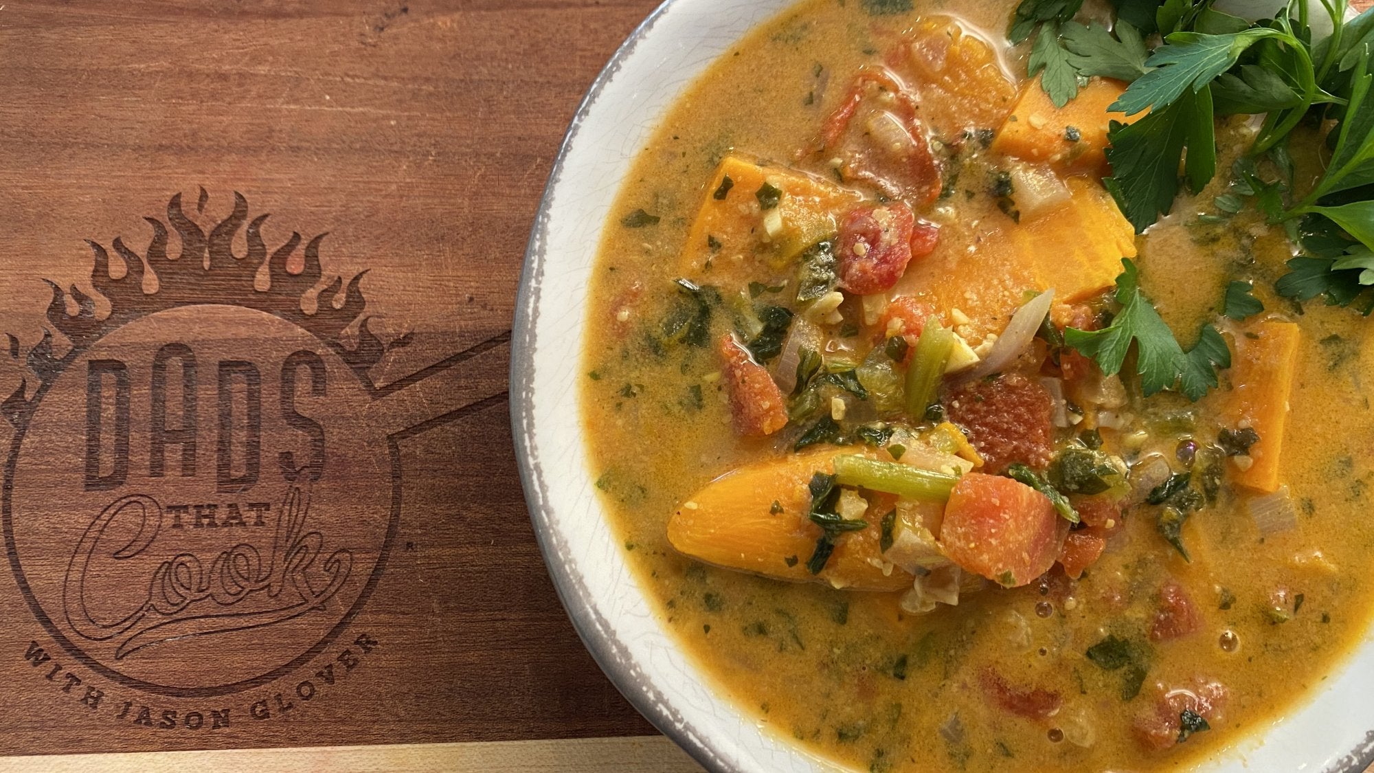 INSTANT POT SPICY PEANUT SWEET POTATO SOUP – Dads That Cook