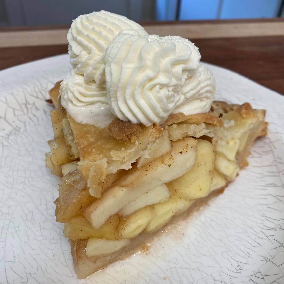 GRILLED APPLE PIE