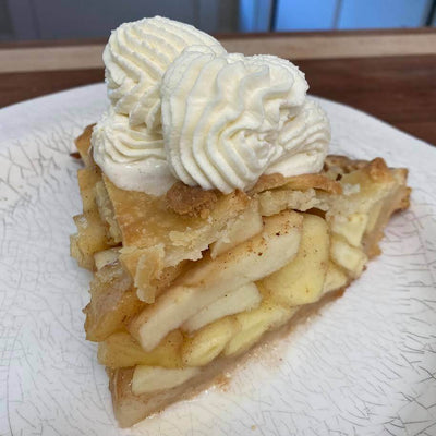 SMOKED/GRILLED APPLE PIE