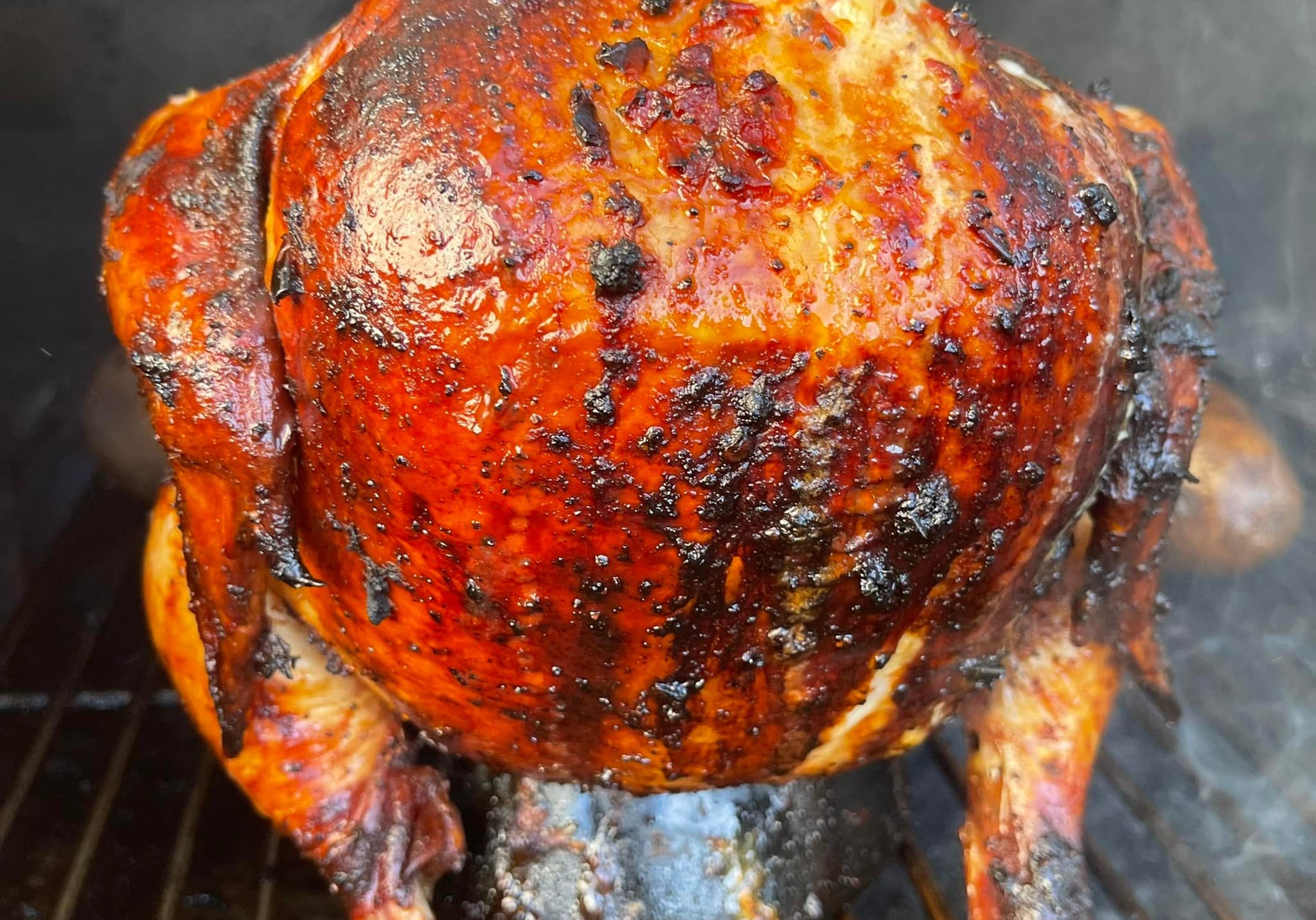 HARISSA SMOKED BEER CAN CHICKEN