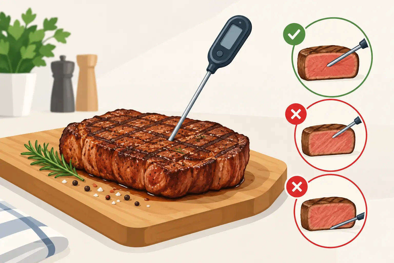 Guide to Meat Thermometer Placement That Works