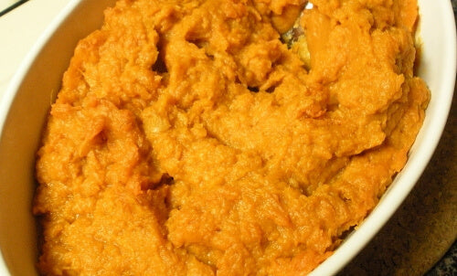 MASHED SWEET POTATOES