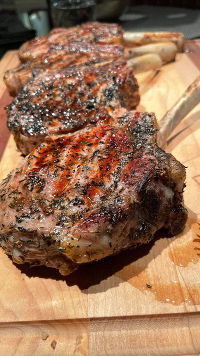 BBQ Veal Chops