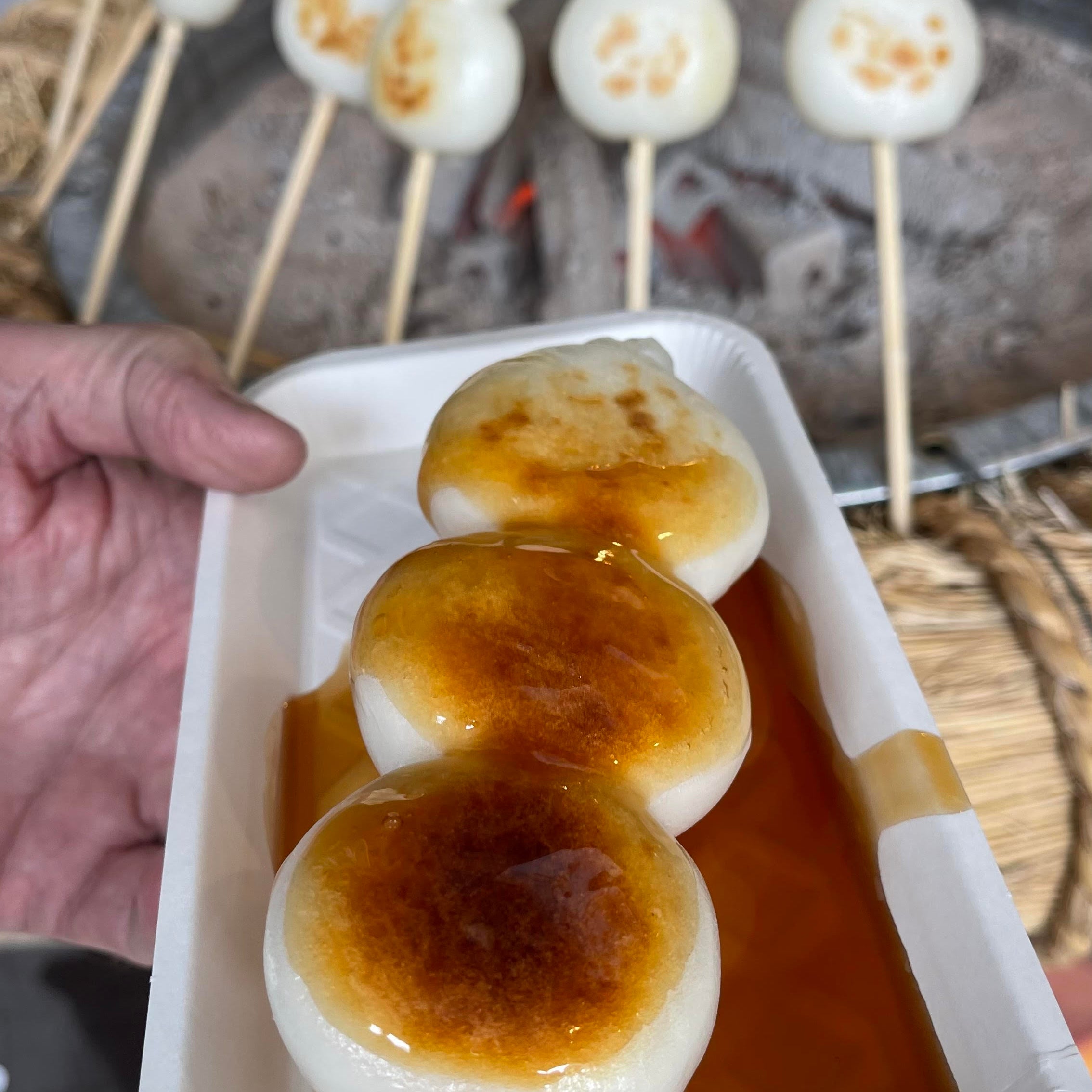 SWEET RICE DUMPLINGS (DANGO)