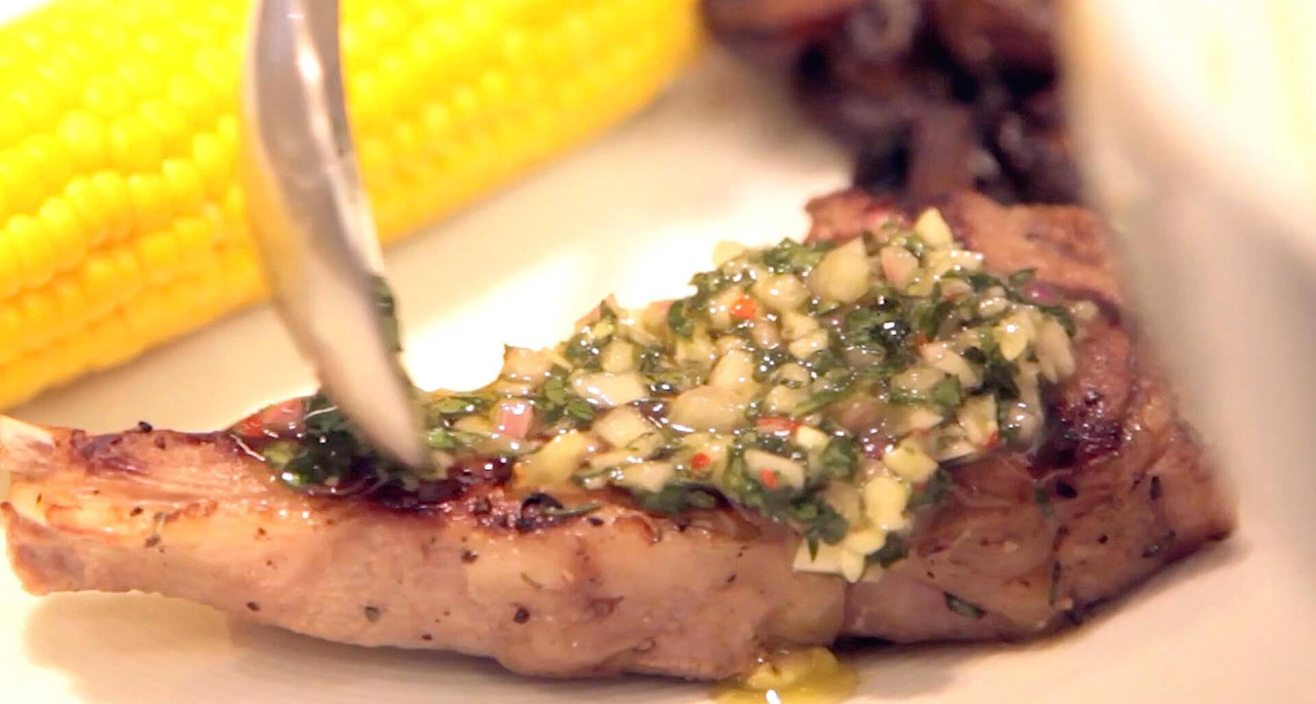 THE BEST CHIMICHURRI SAUCE