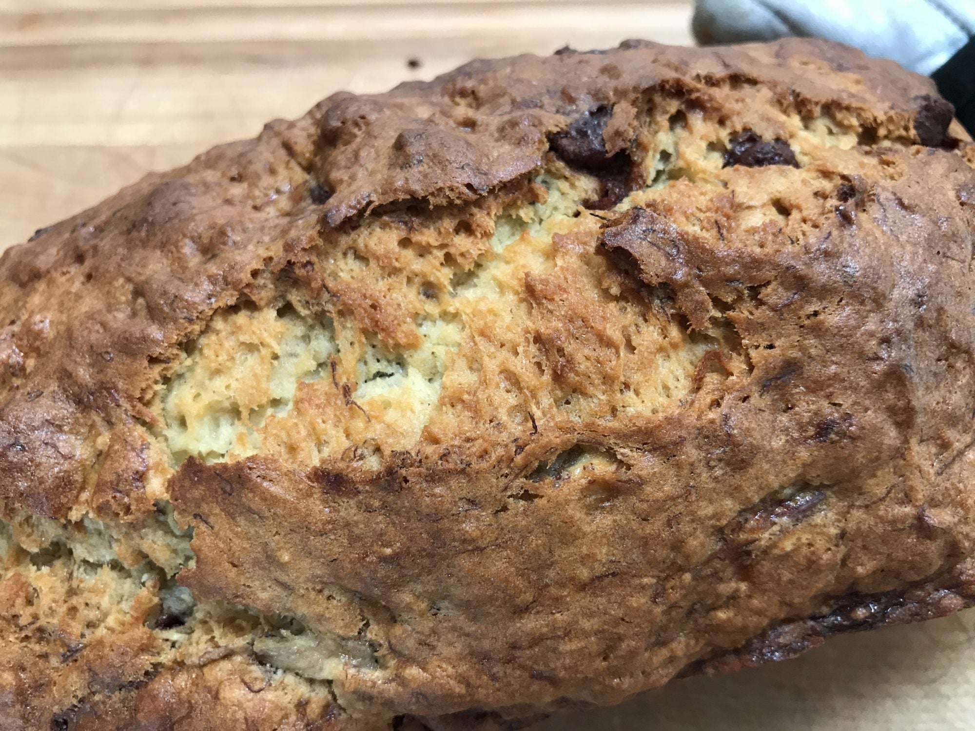 GLUTEN-FREE CHOCOLATE CHIP BANANA BREAD