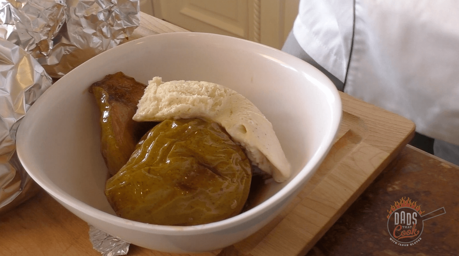 GRILLED DESSERT PEARS