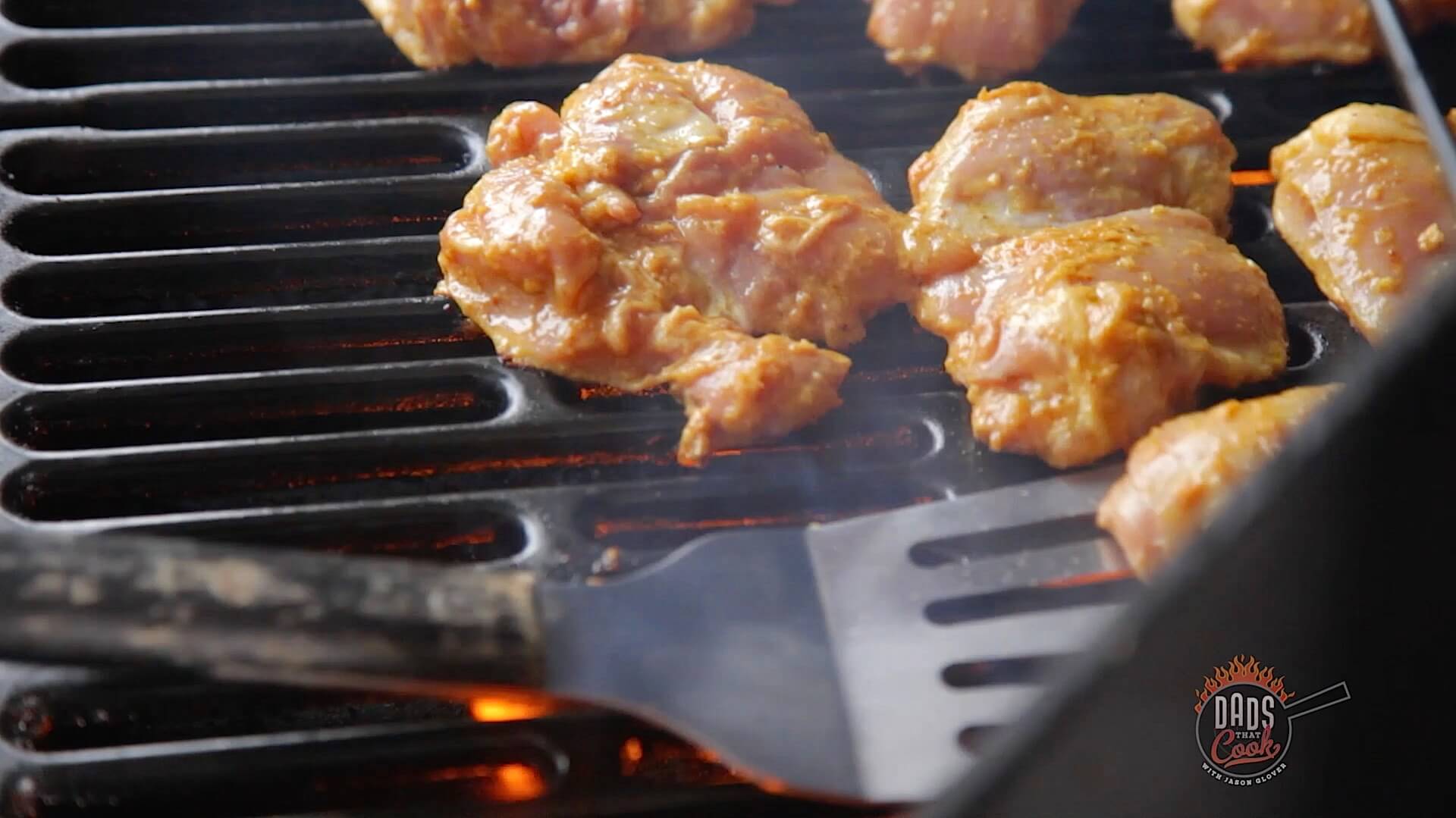GRILLED TANDOORI CHICKEN THIGHS