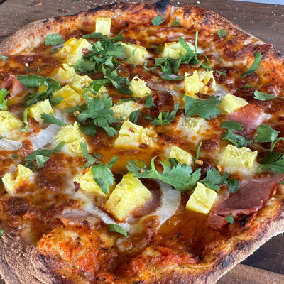 Hawaiian Style - BBQ Pizza