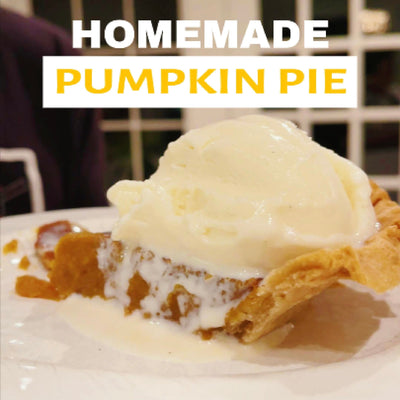 HOMEMADE PUMPKIN PIE