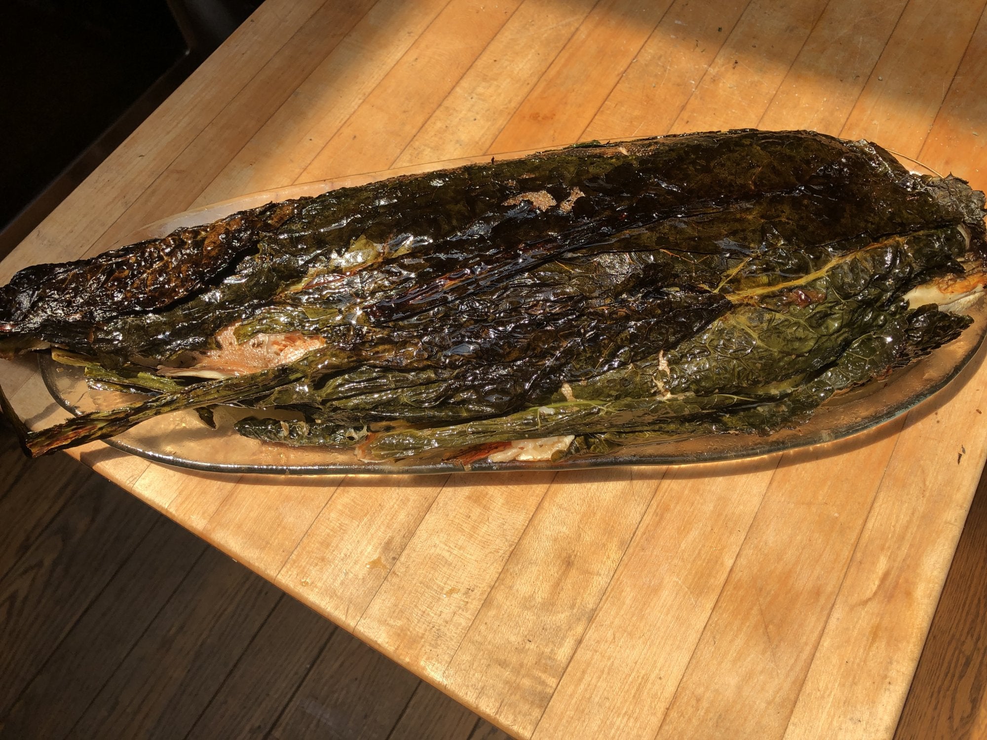 KALE WRAPPED ARCTIC CHAR
