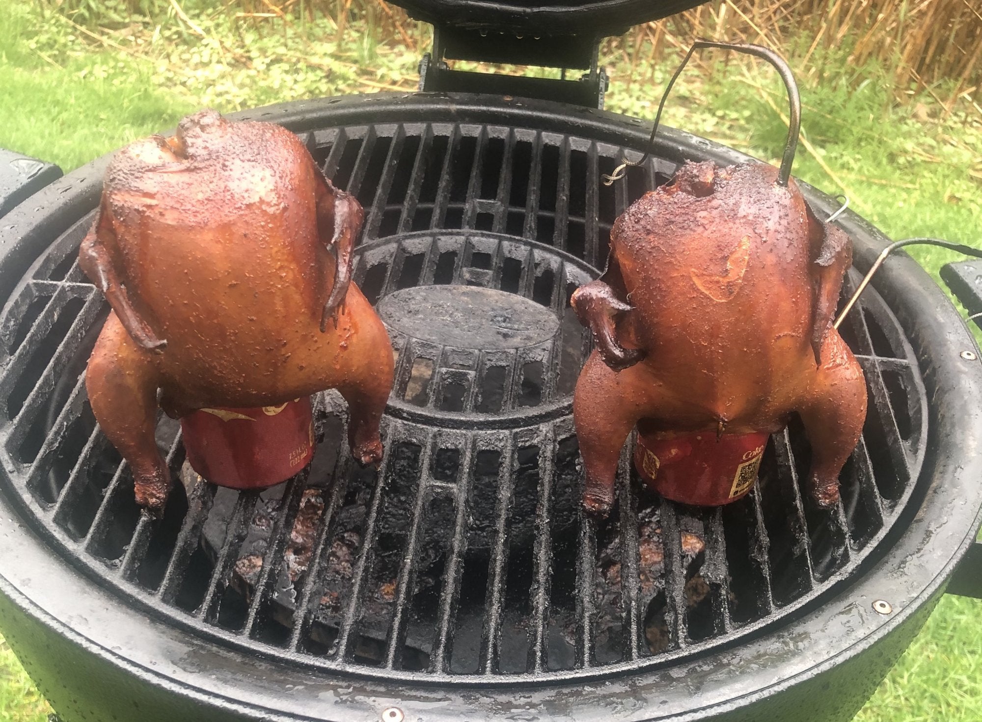 WHISKEY BRINED GAME HENS