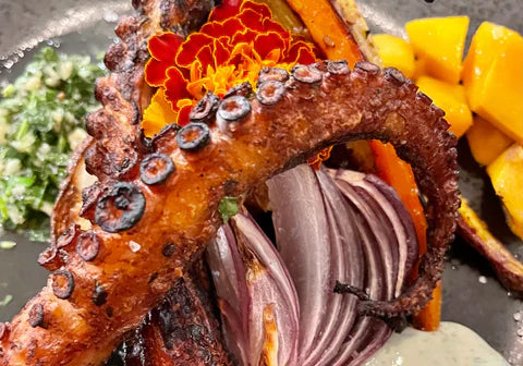 CHIMICHURRI CHARRED OCTOPUS