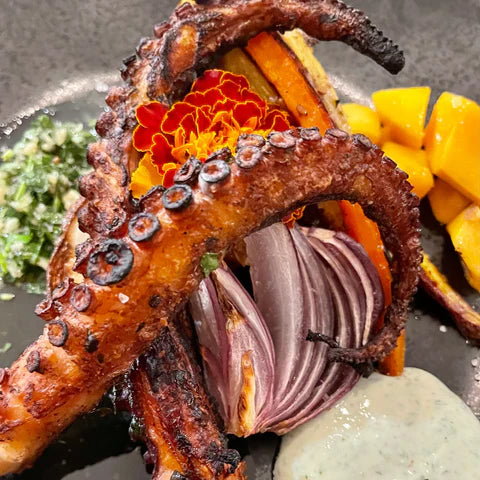 CHIMICHURRI CHARRED OCTOPUS