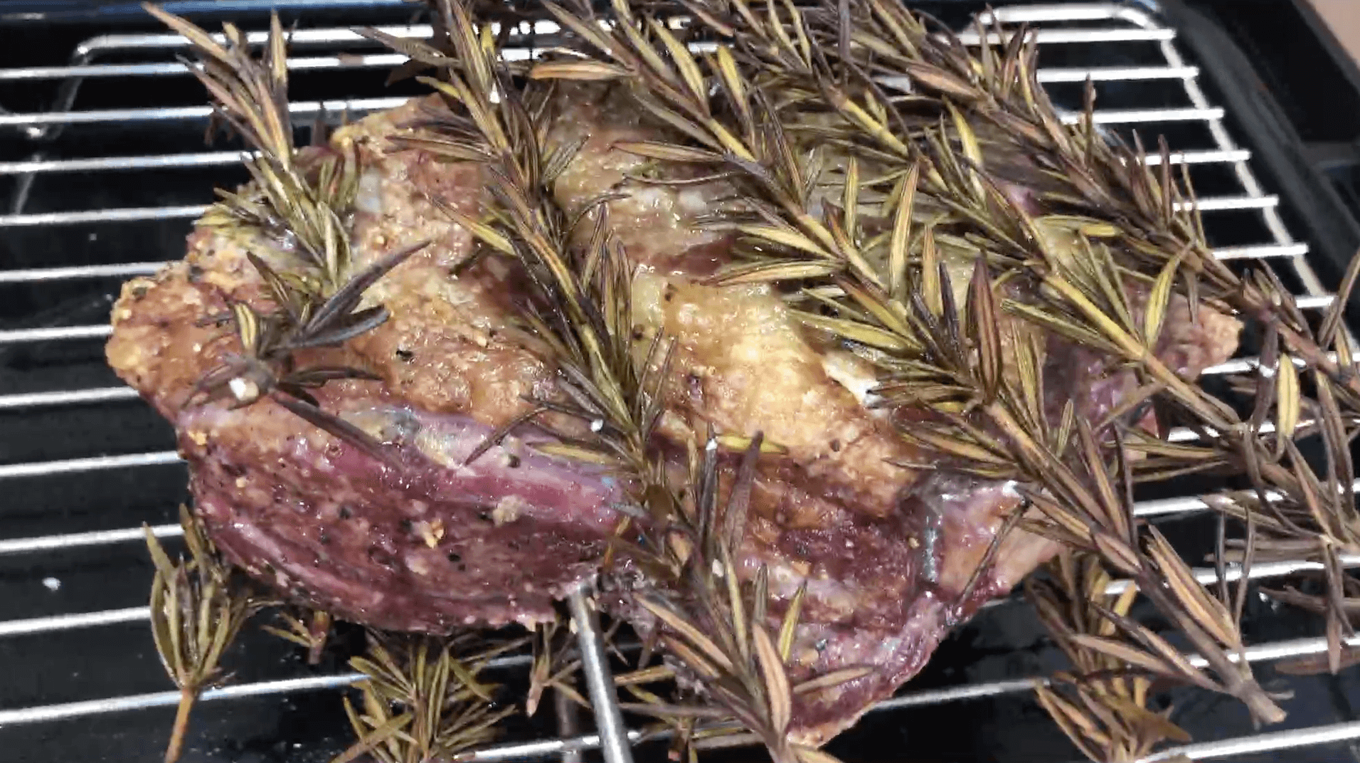 LEG OF LAMB, BEETS, AND DEVILED EGGS