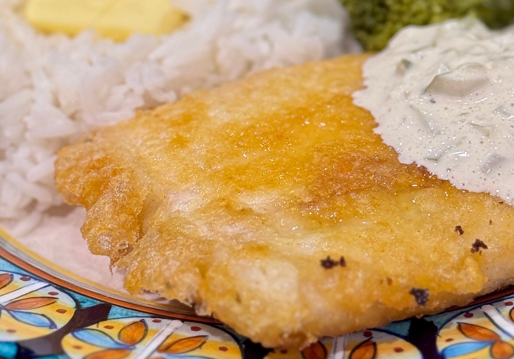 Crispy Fried Monchong Fish