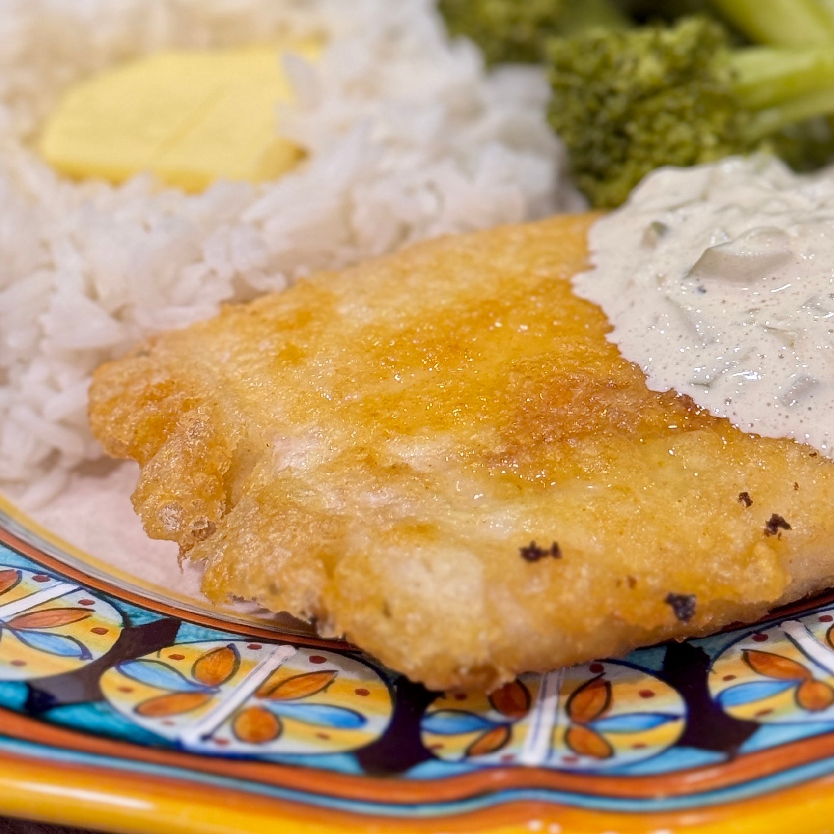 Crispy Fried Monchong Fish