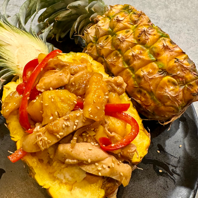 PINEAPPLE CHICKEN BOWLS