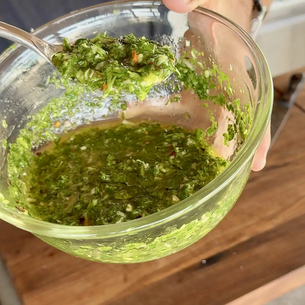 THE BEST CHIMICHURRI SAUCE