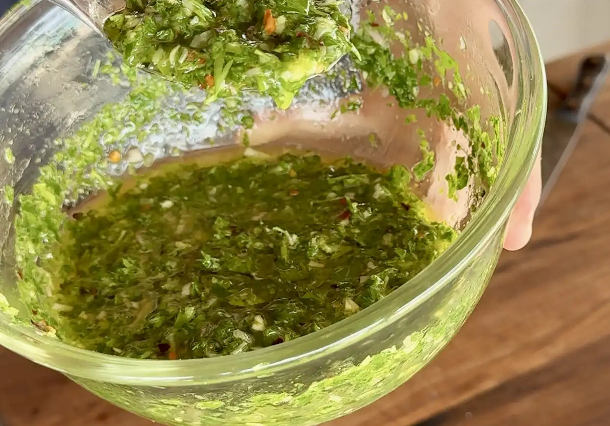 THE BEST CHIMICHURRI SAUCE