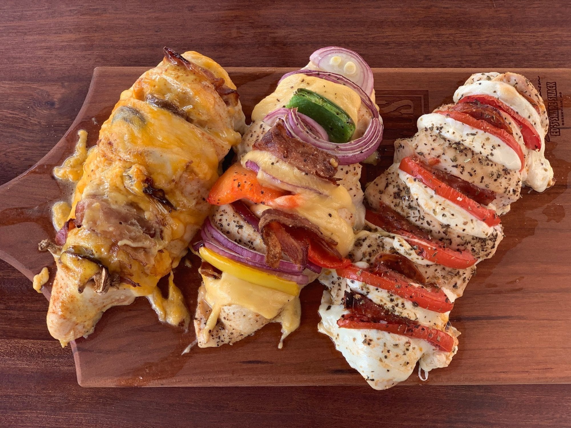 HASSELBACK CHICKEN ITALIAN & ALICE SPRINGS STYLE