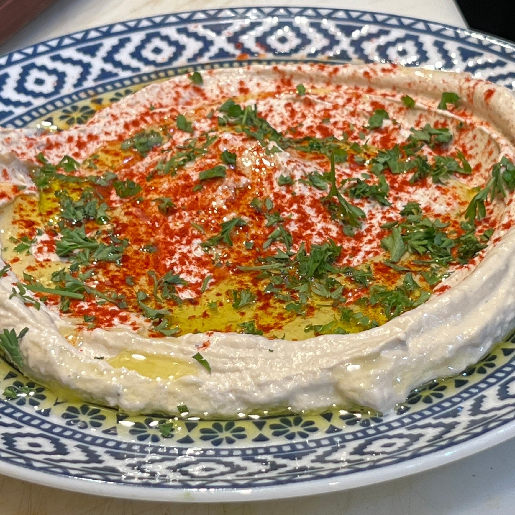HOMEMADE HUMMUS