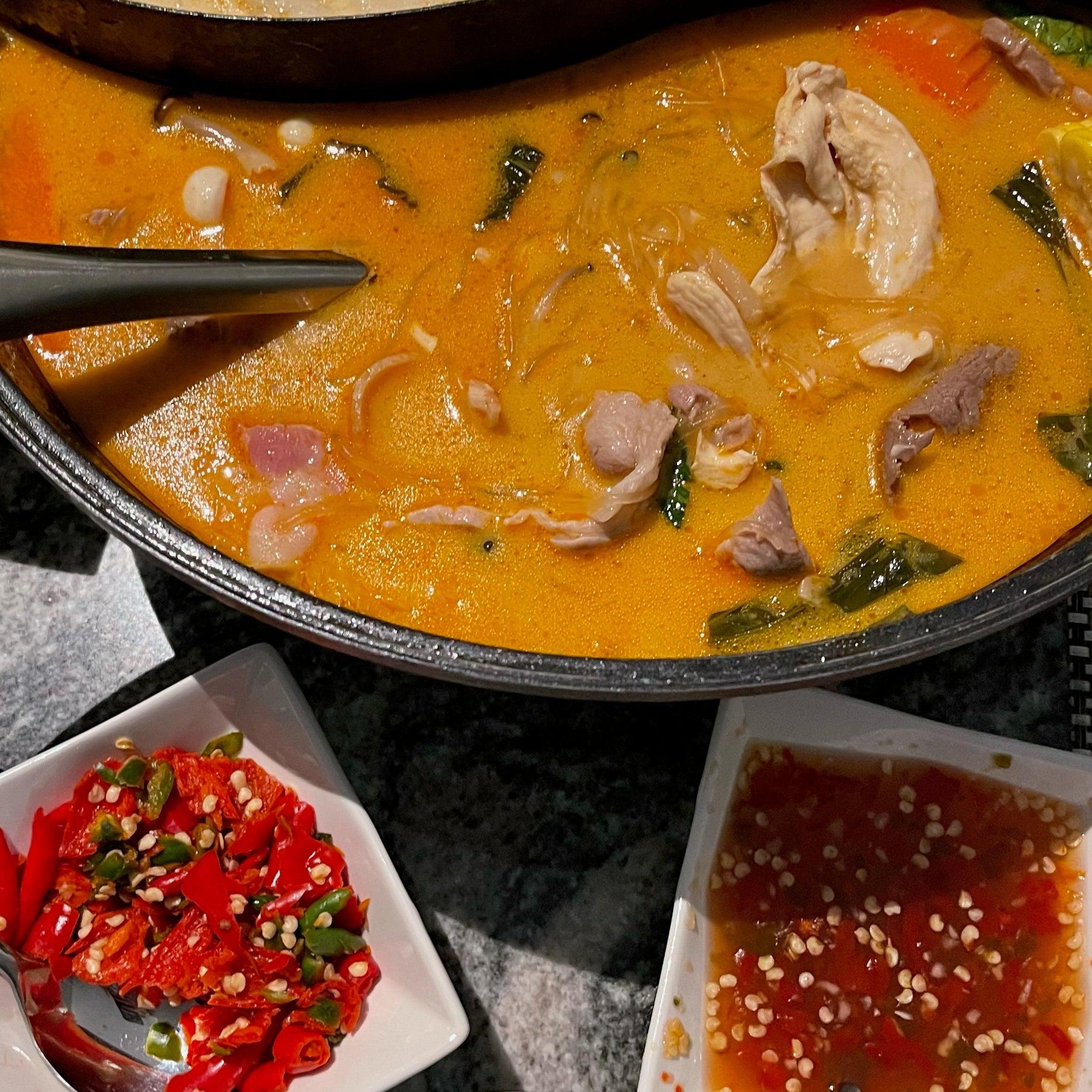 THAI STYLE SHABU SHABU "HOT POT"