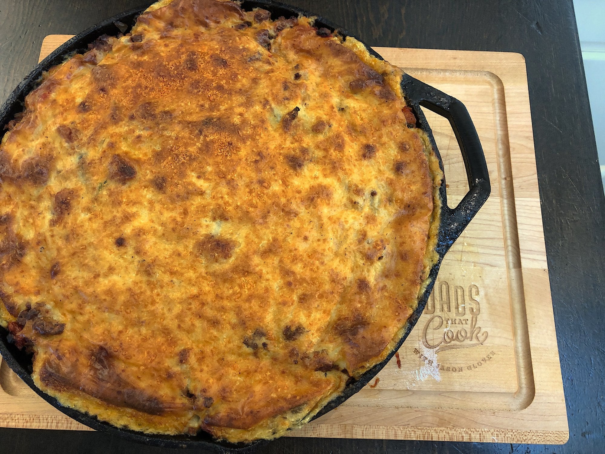 EGGPLANT MOUSSAKA WITH LAMB