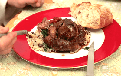 BEER BRAISED OSSO BUCCO