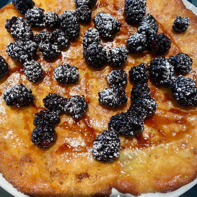 OVERSIZED BLACKBERRY PANCAKE