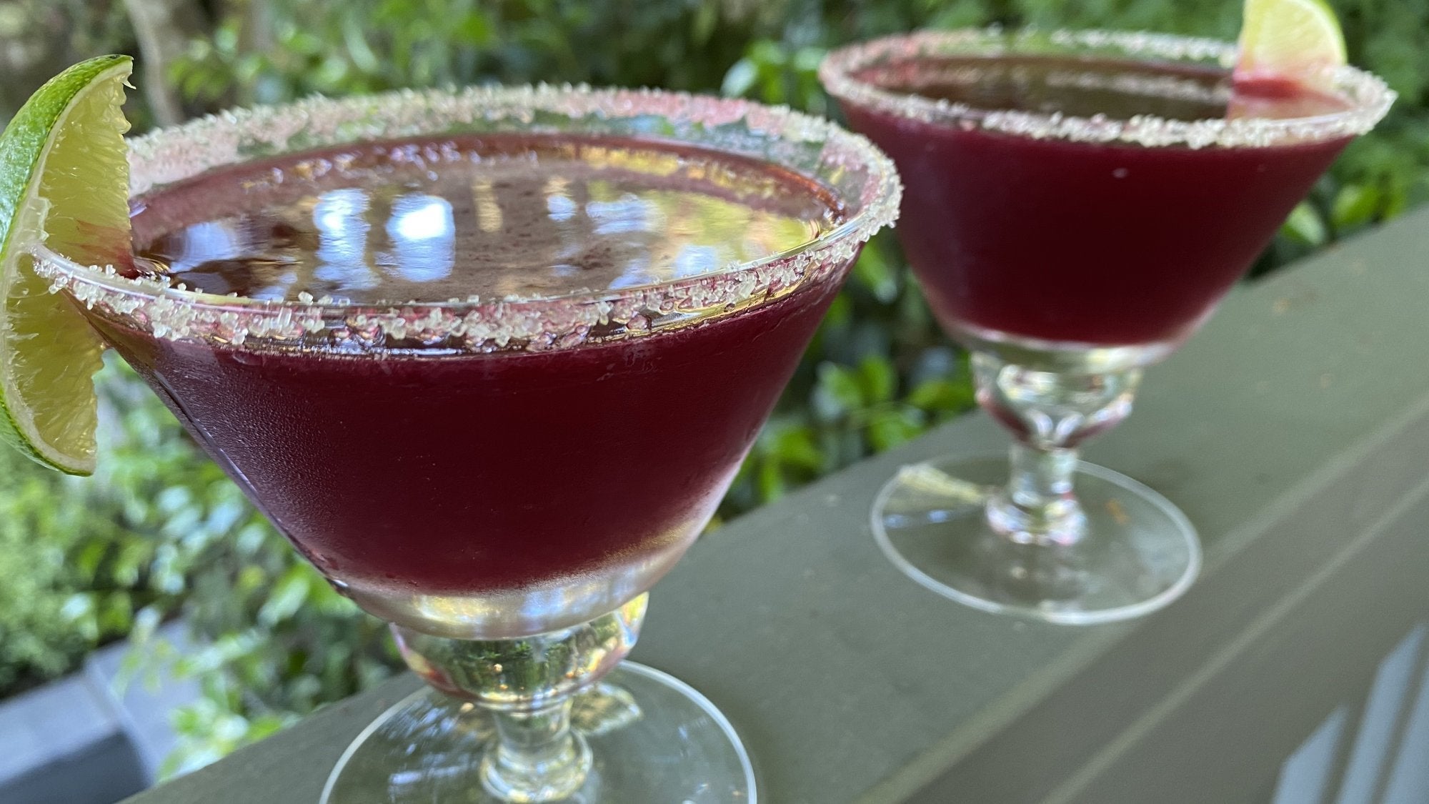 POMEGRANATE MARGARITAS
