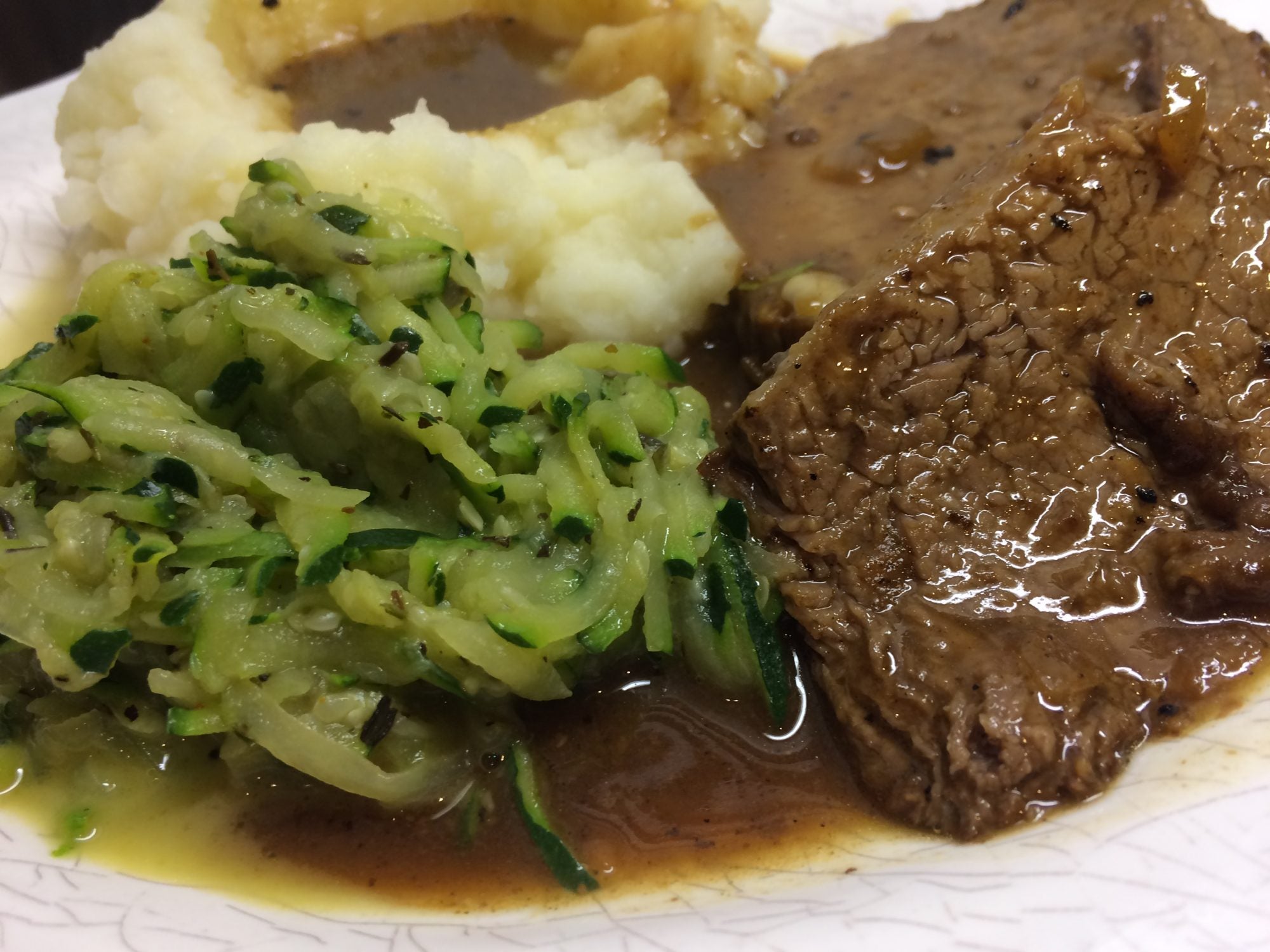 POT ROAST WITH GRAVY