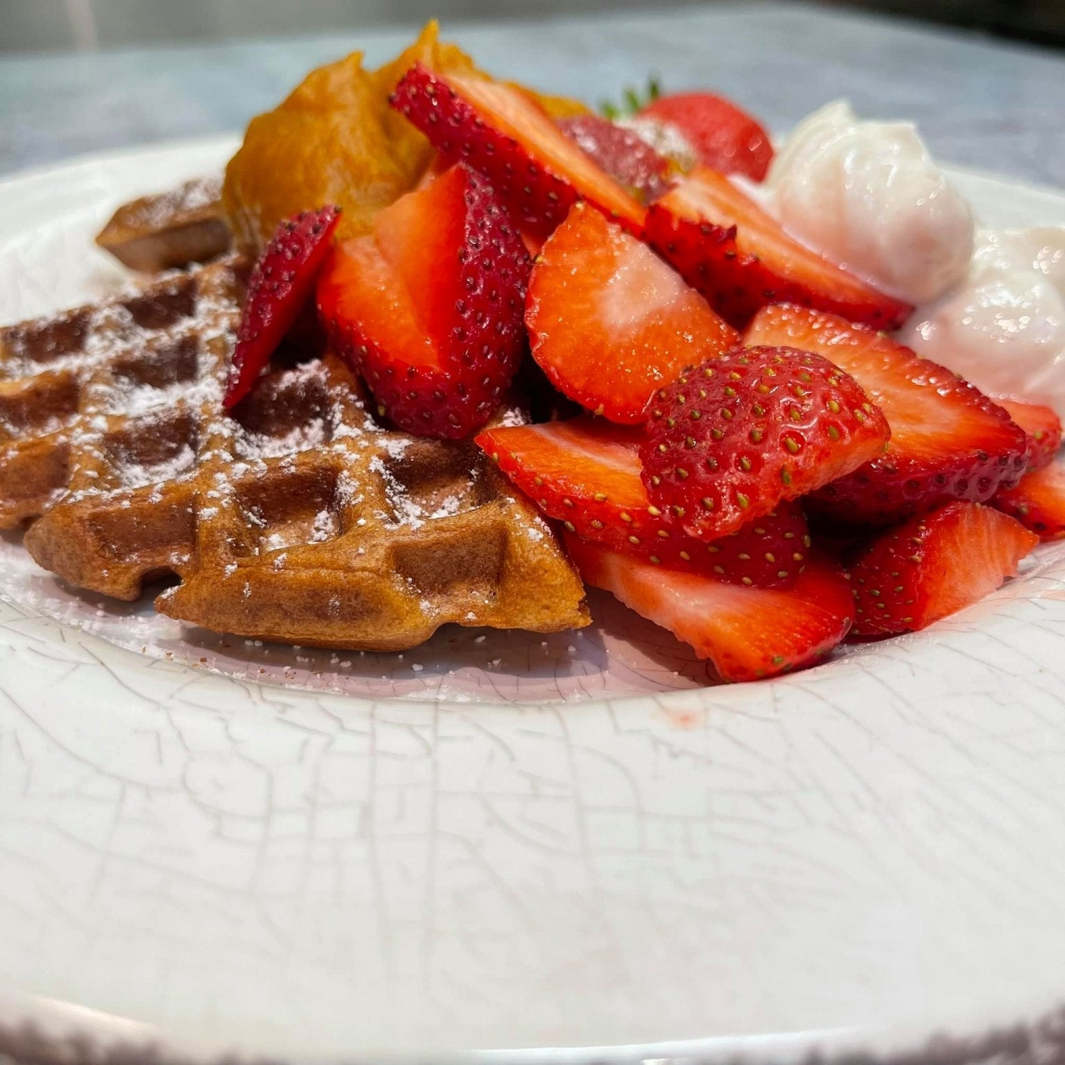PUMPKIN WAFFLES