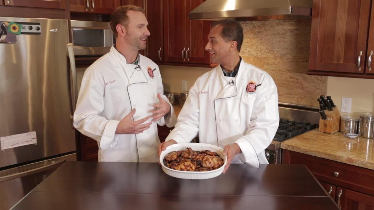 GRILLED TANDOORI CHICKEN WITH RAGHU KRISHNAIAH