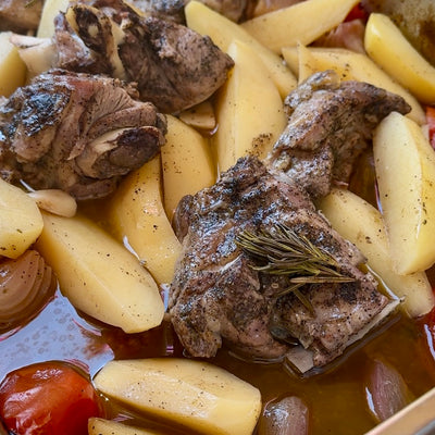 SLOW ROASTED GREEK LAMB