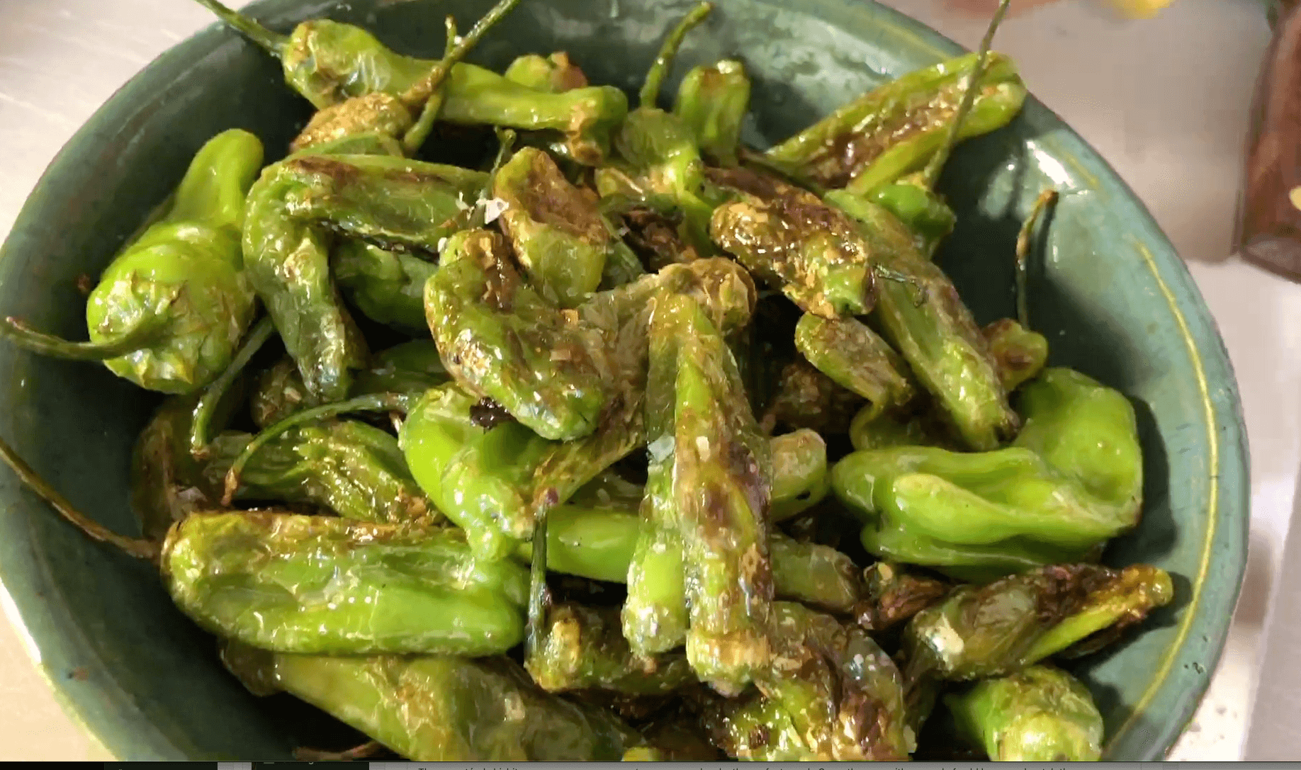 SAUTÉED SHISHITO PEPPERS