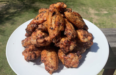 SMOKED/FRIED ASIAN CHICKEN WINGS