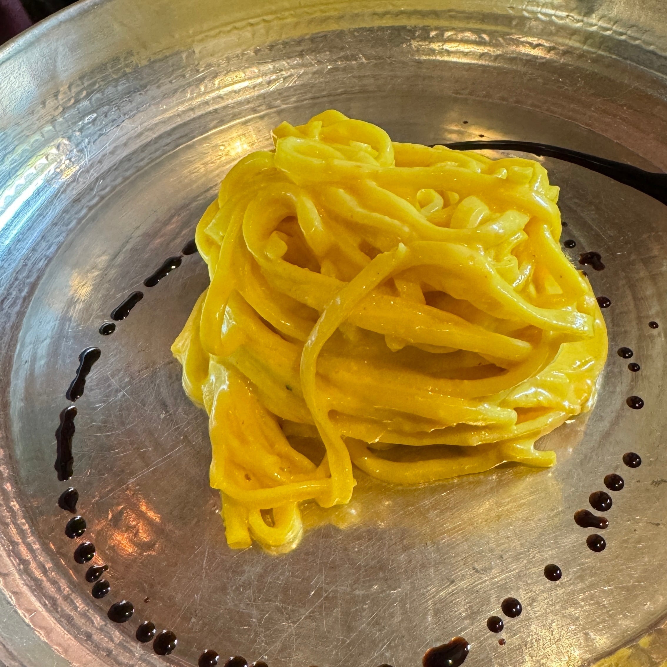 SAFFRON SPAGHETTI ALLA CHITARRA