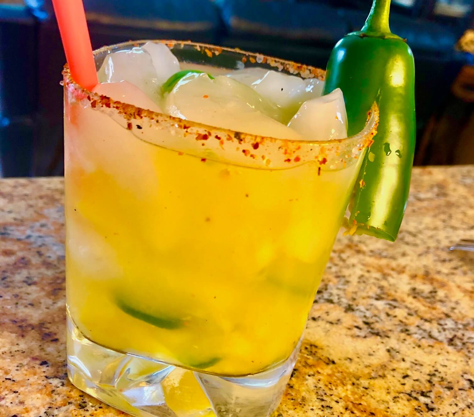 SPICY MANGO JALAPEÑO MARGARITA